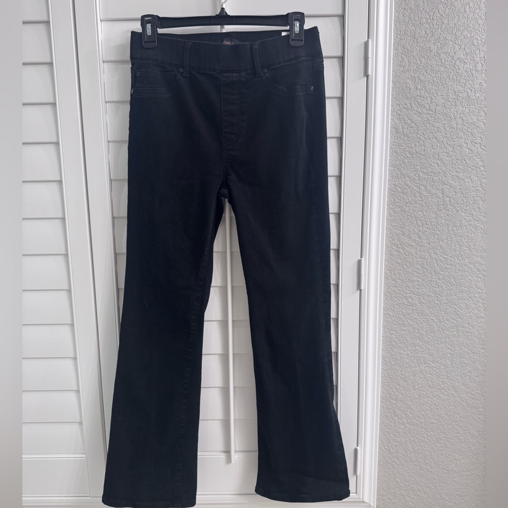 Quince Nina Stretch Pull-On Kick Flare Jeans - Size S